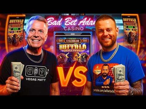 Vegas Matt Buffalo Link Slot Battle!