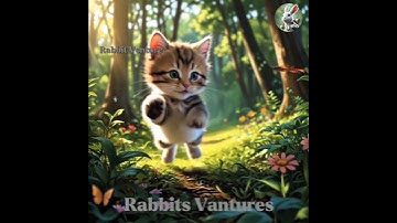 The Brave Rabbit Saved the Kitten from a Snake 🐰 #animalrescue #cuteanimals #rabbitrescue #ai