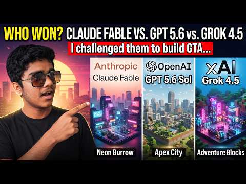 Claude Fable is INSANE! 🤯 I Made AI Build GTA (GPT 5.6 vs Grok 4.5)