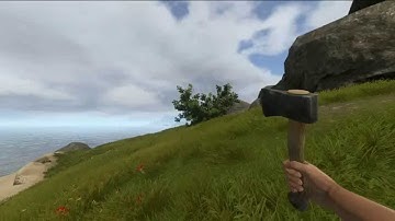 Rust bug - Clipping into rocks