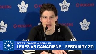Maple Leafs Post Game - February 20, 2021