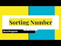 Sorting Number || interview programs java|| Bubble Sorting