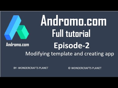 Andromo tutorial |