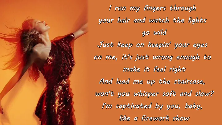 Taylor Swift - Sparks Fly (Taylor’s Version) (Lyrics)