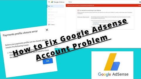 How to Fix Google Adsense Payment Profile Closure Error || Close payment Profile in adsense account