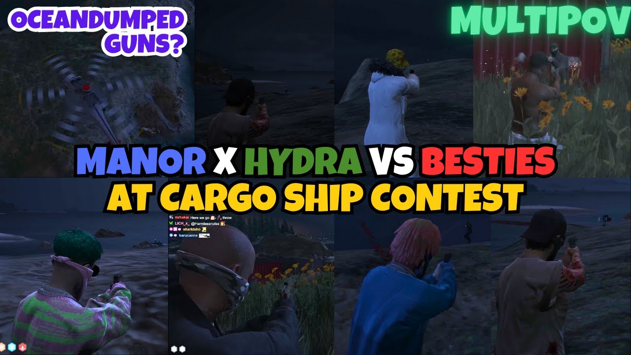 Manor x Hydra Contest Besties At Cargo Ship | MULTIPOV | NOPIXEL 4.0 GTA RP