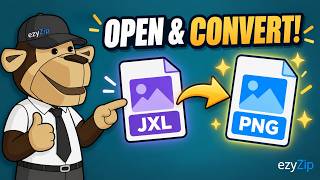 🖼️ How to Convert JXL to PNG Online Free | No Software Installation Required