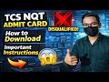 TCS NQT Admit Card Download | TCS NQT Admit Card Released 2026 | TCS Test Date 2026