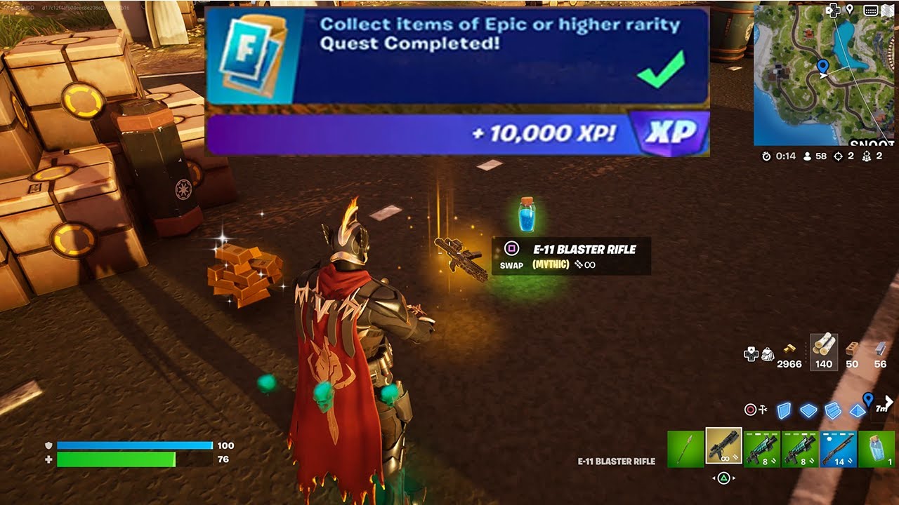 How to EASILY Collect items of Epic or higher rarity in Fortnite ...