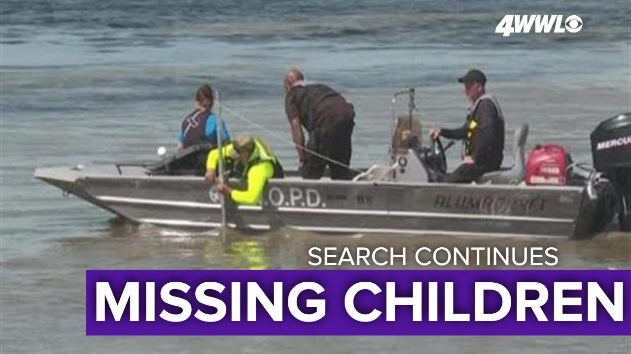 Search continues for three children who fell into Mississippi River