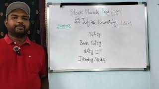 Stock Market Prediction for Wednesday Telugu/22-JUL-26/Bank Nifty Options/ intraday stocks/MCX Trade