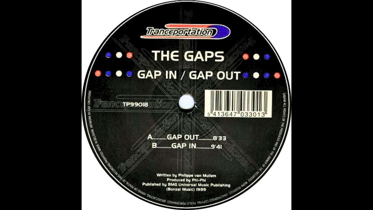 THE GAPS - Gap In - YouTube