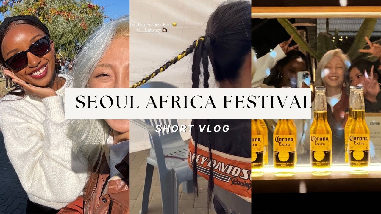 [SEOUL AFRICA FESTIVAL VLOG] ▫ Bringing Africa to Korea ▫ Someone painted me in NAIROBI!!