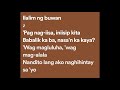 Itchyworms - Buwan (Lyrics)