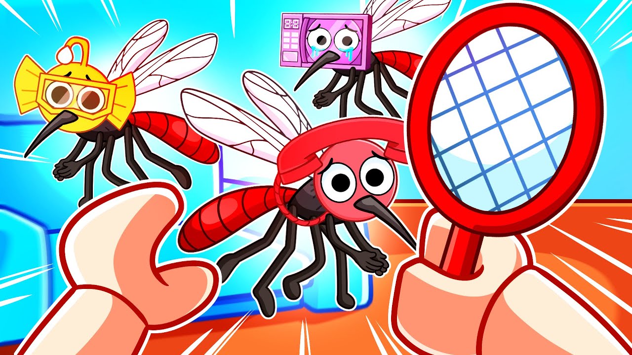 MOSQUITO vs SPRUNKIS In Roblox!