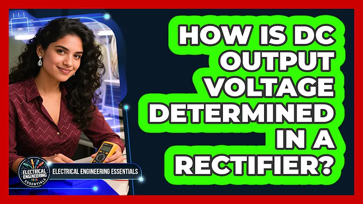 How Is DC Output Voltage Determined in a Rectifier?