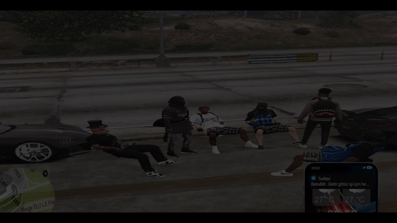 6 kişilik sivil bir gang mi ? #bozrp