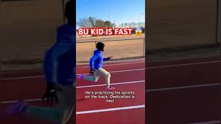 8-Year-Old Speedster on the Track! Hard Work + Family Support 💨🏃♂️