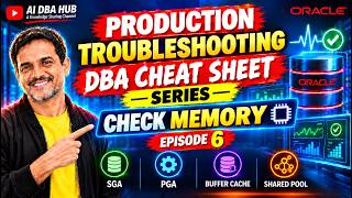 Details Oracle Memory: Check SGA, PGA, Buffer Cache & Shared Pool | DBA Troubleshooting 🔥 – Episode 6 #26ai News