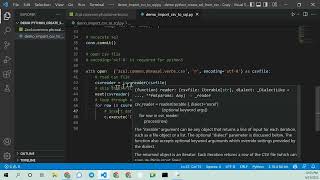 github copilot open a csv and populate sqlite database gist in description