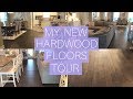 My New Hardwood Floors Reveal Tour | Installing Hardwood Flooring |