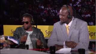 Kevin Hart on the Inside the NBA 2013 All Star Game half time show