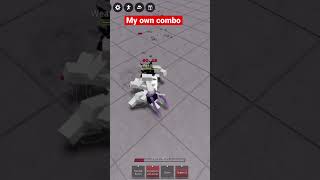 My own combo I CALL IT BANANA COMBO #robloxshorts #funnyvideo