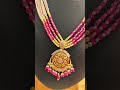 Sone or moti se bana hua haar#sonekahaar#motiwalahaar#sunderhaar #hallmarkjewellers #necklace#golden