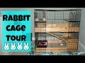 Rabbit Cage Tour | Fins and Paws Rabbit Cage Tour | Fins and Paws