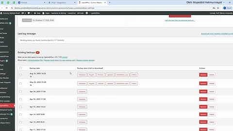 Cara Backup Website Menggunakan Plugin UpdraftPlus