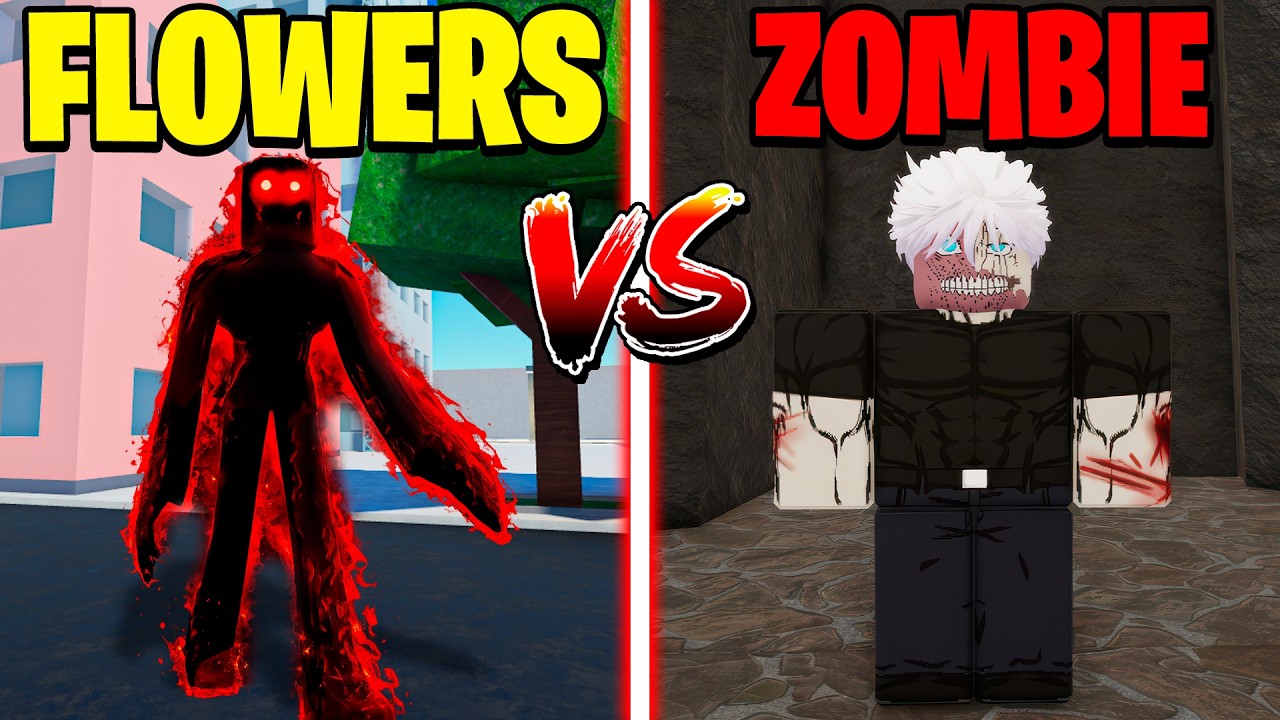 Zombie Gojo Color Code Testing Viral CUSTOM MOVESET vs ZOMBIE GOJO in Jujutsu Shenanigans ...