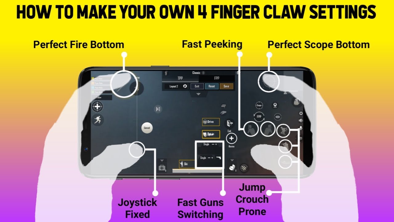 HOW TO MAKE YOUR OWN 4 FINGER CLAW SETTINGS YouTube