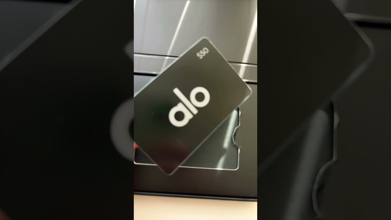 Alo gift card $50 
