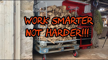 #182 Rethinking Firewood in IBC Totes: Work Smarter Not Harder!!!