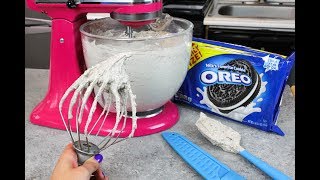 Oreo Frosting | CHELSWEETS Oreo Macarons Chelsweets