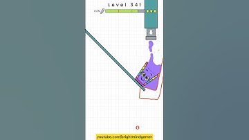 Happy Glass 🥛🥤Level 341 Gameplay Walkthrough | BRIGHT MIND