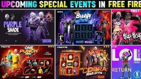 PURPLE SHADE BUNDLE FREE FIRE RETURN 😍🥳| BUNNY BUNDLE RETURN | FREE FIRE NEW EVENT | FF NEW EVENT