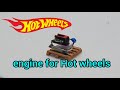 how to make 1:64th scale engines for Hot Wheels/Cómo hacer motores a escala 1:64 para Hot Wheels,
