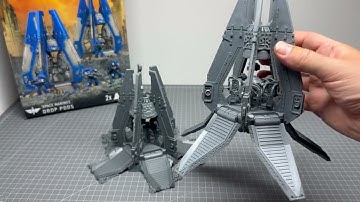 Space Marine Drop Pods - Old vs. New (WH40K)