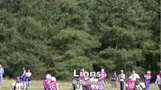 BFL Seniors 2012 Week 5 Diamonds-Lions