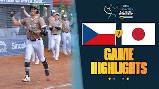 HIGHLIGHTS | Czechia vs Japan | WBSC U-23 Men's Softball World Cup 2026