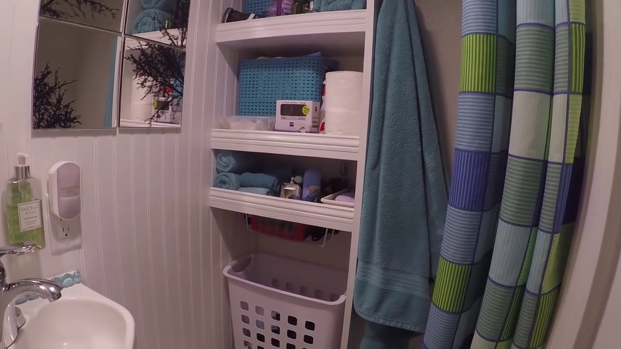 #37 RV Tiny Efficient Bathroom - YouTube