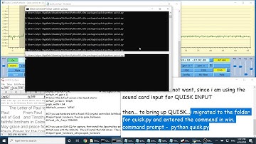 QUISK SDR on a WINDOWS 10 64 BIT laptop - WIN 10 installation and running QUISK SDR guide