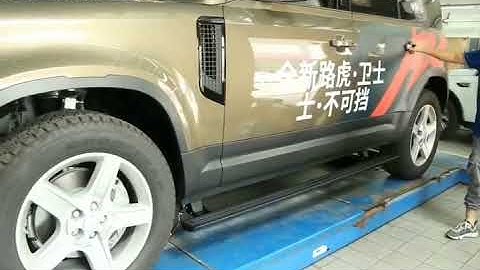 for Land Rover Defender L663 Electric Side Step Running Boards 2020+