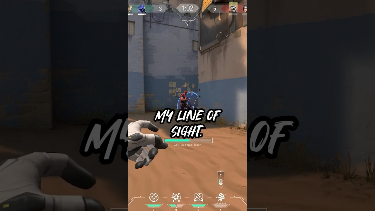 How to use Deadlocks ULT. #valorant #valorant3k #valoranthighlights #valorantclips #gaming