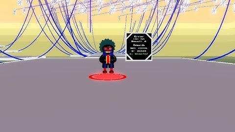 [Outdated already] How to solo Error Sans in Undertale Boss Battles