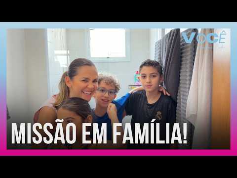 Casa que Abraça teaches organization and family bonding with Wasthi and her kids