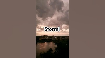 NOW! Thunder lightning 🌩 Orlando! #shorts #weather #nasty #trending #news