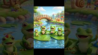 Dancing Frog Adventure 🐸✨ | Kids Musical Animation for Toddlers
