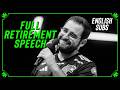 FalleN's FULL Retirement Speech (English Subtitles)